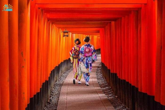 japan women kimono