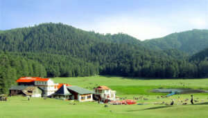landscape view in Khajjiar