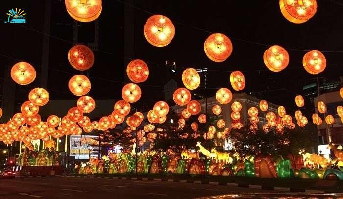 lantern festival at singapore
