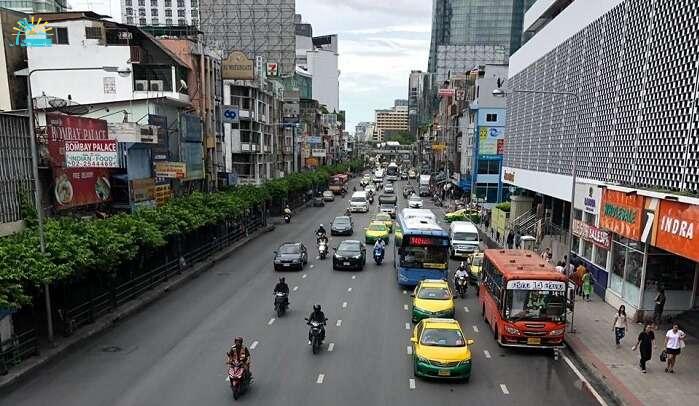 local streets in Pattaya