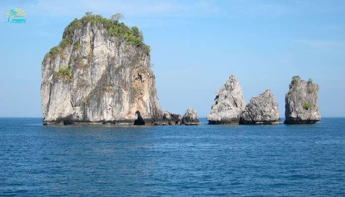 western part of Phuket Island is facing the Andaman Se